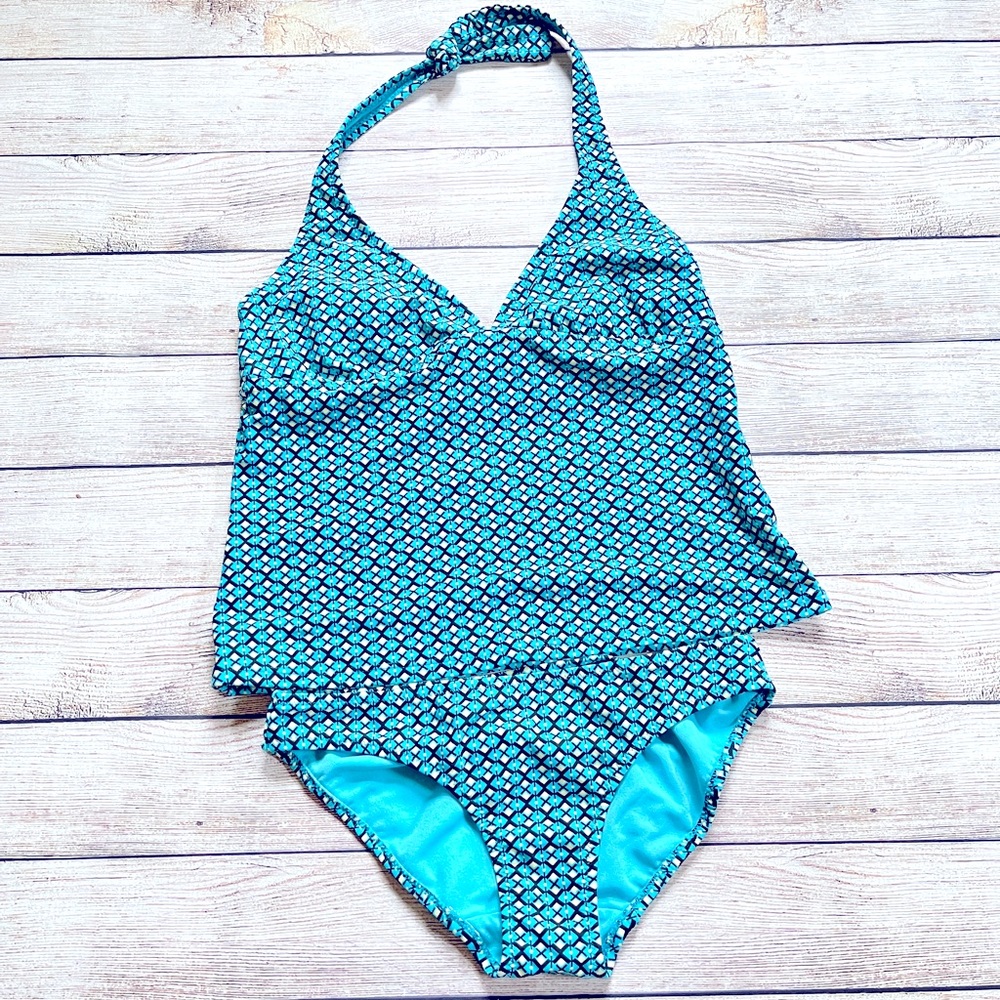 Old Navy Tankini and Bikini Swim Set